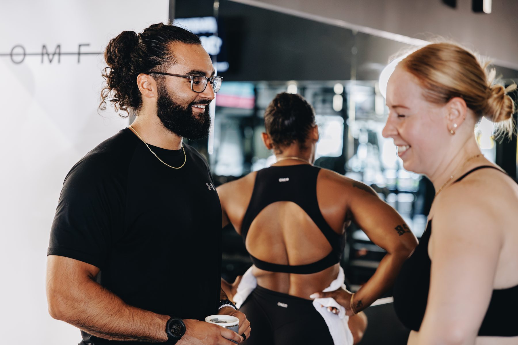 Marcos Rodriguez coaching a client